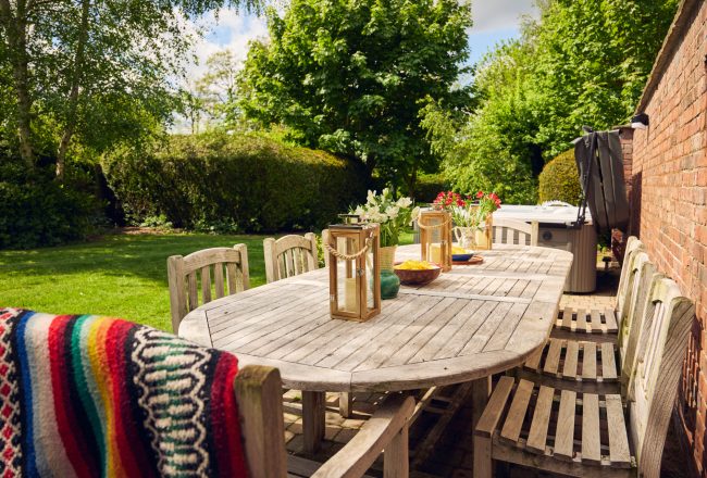 Curlew Cottage: Garden furniture & bbq, perfect for al-fresco dining