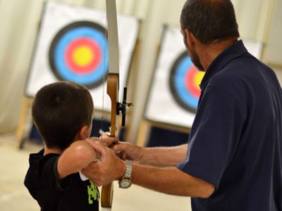 Have-a-go archery sessions with professional coach and equipment provided