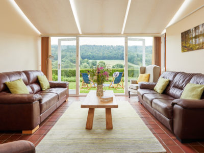 Pendennis: Conservatory sitting room with stunning views