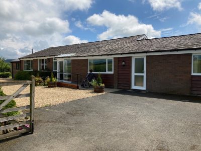 Pendennis: Accessible tarmac driveway & entrance with fixed ramp