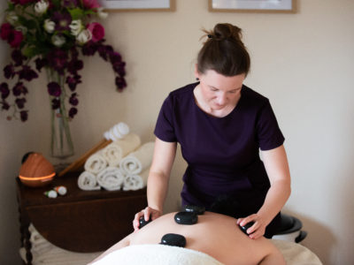 Wellness Treatments: Full body massage with hot stones