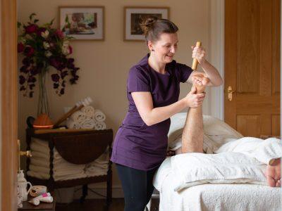 Wellness Treatments: Full body massage with 'sticks & stones'
