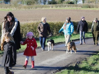 Countryside walks great for all the family, and the dogs
