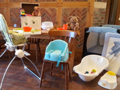 Complimentary baby & toddler items for use during your stay