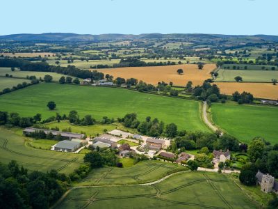 Eaton Manor Country Estate: From above