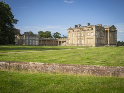 View of the mansion from the Ha-ha at Attingham Park, Shropshire