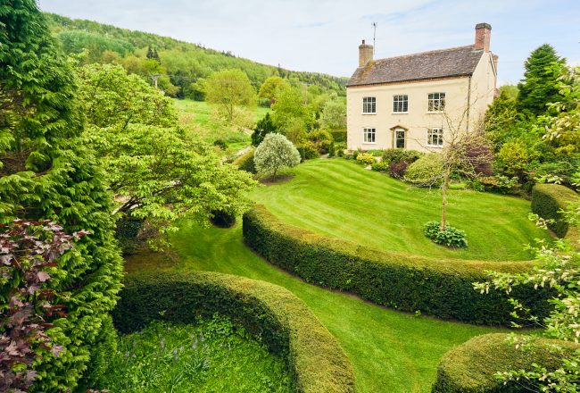 The Manor House is nestled in an acre of private, enclosed gardens