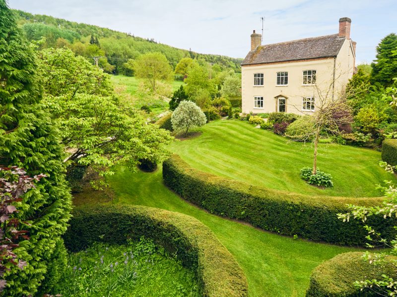 The Manor House is nestled in an acre of private, enclosed gardens